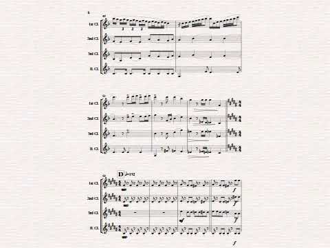 Bohemian Rhapsody for Clarinet Quartet